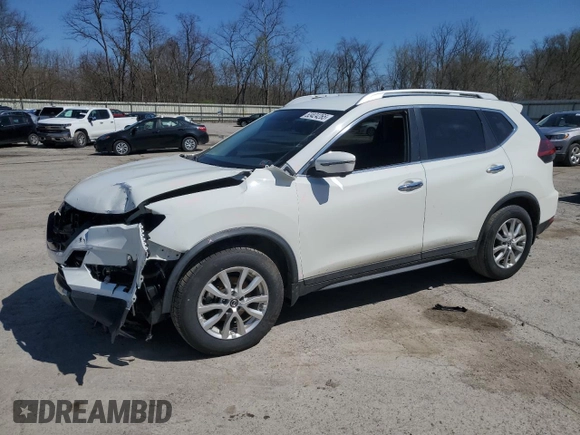 2018 Nissan Rogue SV with VIN KNMAT2MV5JP545603, listed as a Copart auction lot 53424265 with 125,431 mi miles and Salvage Title. Bid and sale history available at carsss.com. Image 1.