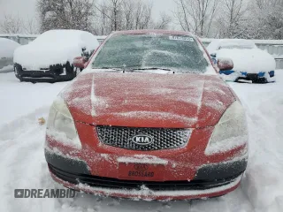 2009 Kia Rio LX with VIN KNADE243596480661, listed as a Copart auction lot 87673065 with 128,733 mi miles and Clean Title. Bid and sale history available at carsss.com. Image 5.