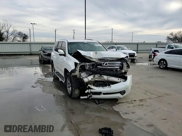 2011 Lexus GX 460 Premium with VIN JTJJM7FX9B5033023, listed as a Copart auction lot 43073455 with 247,472 mi miles and Salvage title. Bid and sale history available at DreamBid. Image 12.