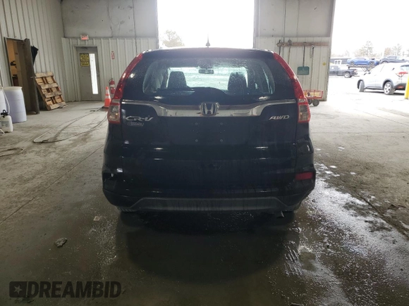 2016 Honda CR-V LX with VIN 2HKRM4H35GH613696, listed as a Copart auction lot 49105405 with 116,654 mi miles and Salvage Title. Bid and sale history available at carsss.com. Image 6.