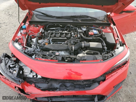 2024 Honda Civic Hatchback Sport Touring with VIN 19XFL1H80RE030265, listed as a Copart auction lot 50191505 with 10,589 mi miles and Salvage Title. Bid and sale history available at carsss.com. Image 11.