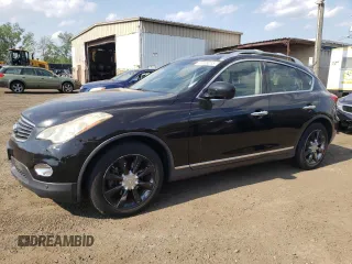 2011 Infiniti EX Journey with VIN JN1AJ0HR4BM854105, listed as a Copart auction lot 61189215 with 129,417 mi miles and Salvage title. Bid and sale history available at DreamBid. Image 1.