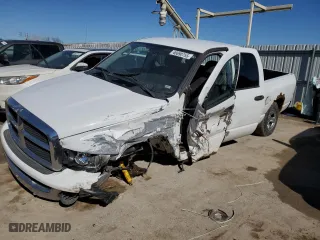 2005 Dodge Ram 1500 SLT with VIN 1D7HA18N65S350322, listed as a Copart auction lot 46690755 with 130,115 mi miles and Salvage Title. Bid and sale history available at carsss.com. Image 1.