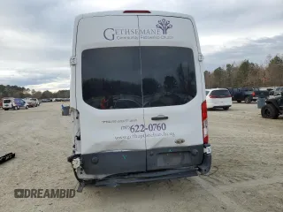 2015 Ford Transit Passenger XL with VIN 1FBAX2XM2FKA52266, listed as a Copart auction lot 83310454 with 20,424 mi miles and Salvage Title. Bid and sale history available at carsss.com. Image 6.