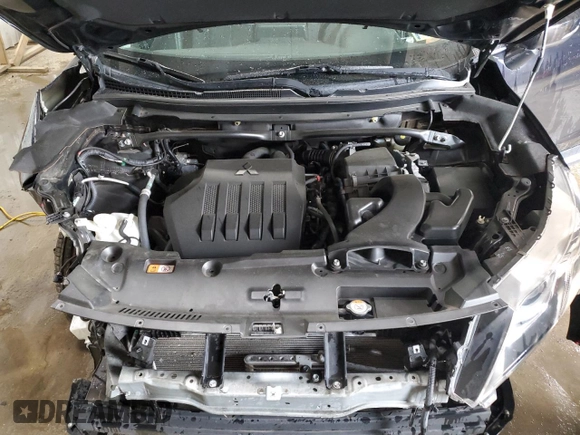 2018 Mitsubishi Eclipse Cross SE with VIN JA4AT5AAXJZ043929, listed as a Copart auction lot 57512045 with 82,296 mi miles and Salvage title. Bid and sale history available at DreamBid. Image 12.