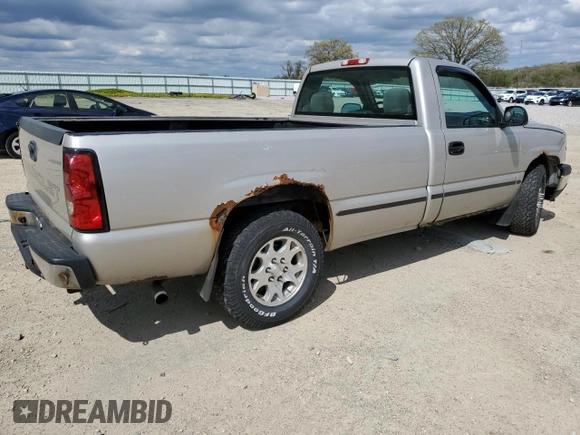 2006 Chevrolet Silverado 1500 Work Truck with VIN 3GCEC14X66G219267, listed as a Copart auction lot 55697215 with Not Provided miles and Clean Title. Bid and sale history available at DreamBid. Image 3.