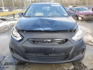 2014 Hyundai Accent GS with VIN KMHCT5AE8EU165981, listed as a Copart auction lot 88090345 with 160,648 mi miles and Salvage title. Bid and sale history available at DreamBid. Image 5.