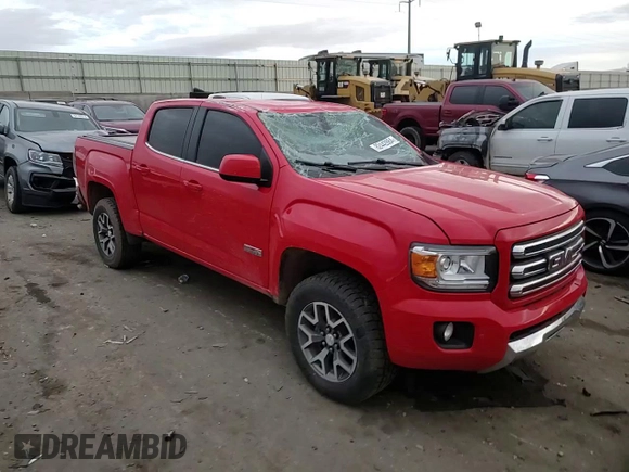 2015 GMC Canyon 4WD SLE with VIN 1GTG6BE30F1136918, listed as a Copart auction lot 82442884 with 102,361 mi miles and Salvage Title. Bid and sale history available at carsss.com. Image 11.