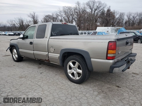 2000 Chevrolet Silverado 1500 LS with VIN 2GCEC19V4Y1199278, listed as a Copart auction lot 86359814 with 0 mi miles and Salvage Title. Bid and sale history available at carsss.com. Image 2.