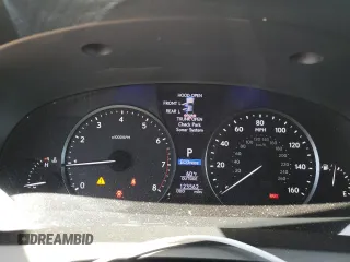 2014 Lexus LS 460 with VIN JTHCL5EF8E5022156, listed as a Copart auction lot 56633035 with 123,562 mi miles and Salvage title. Bid and sale history available at DreamBid. Image 9.