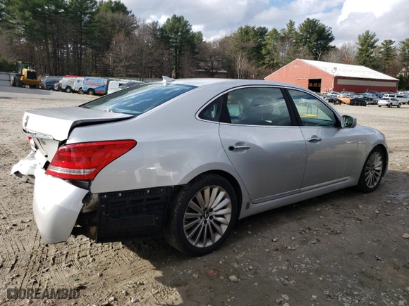 2016 Hyundai Equus Ultimate with VIN KMHGH4JH9GU101605, listed as a Copart auction lot 80658444 with NaN miles and Salvage Title. Bid and sale history available at carsss.com. Image 3.