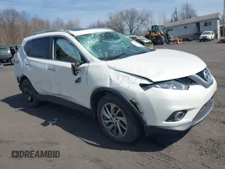 2014 Nissan Rogue S with VIN 5N1AT2MV4EC825151, listed as a IAAI auction lot 41802089 with 90,603 mi miles. Bid and sale history available at carsss.com. Image 1.