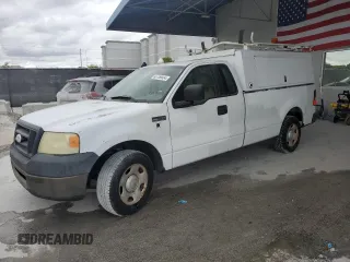 2008 Ford F-150 XL with VIN 1FTRF12278KC52452, listed as a Copart auction lot 48428875 with 123,901 mi miles and Clean Title. Bid and sale history available at carsss.com. Image 1.