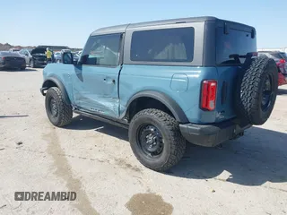 2022 Ford Bronco with VIN 1FMDE5AP8NLB71317, listed as a IAAI auction lot 41847695 with 21,484 mi miles and . Bid and sale history available at DreamBid. Image 3.