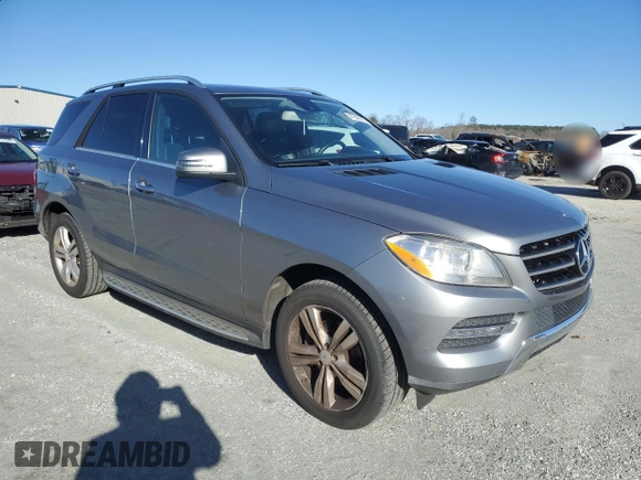2013 Mercedes-Benz M 350 with VIN 4JGDA2EB9DA159826, listed as a Copart auction lot 47543015 with 150,388 mi miles and Salvage Title. Bid and sale history available at carsss.com. Image 4.