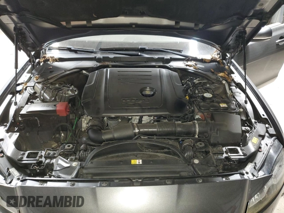 2017 Jaguar XF with VIN SAJBJ4BN3HCY42655, listed as a Copart auction lot 87798165 with 80,700 mi miles and Salvage Title. Bid and sale history available at DreamBid. Image 11.