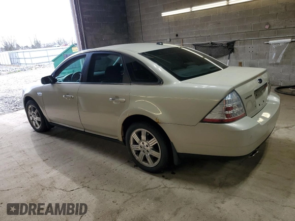 2008 Ford Taurus Limited with VIN 1FAHP28W18G132583, listed as a Copart auction lot 81483044 with 95,598 mi miles and Salvage Title. Bid and sale history available at carsss.com. Image 2.