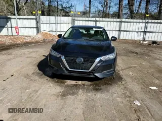 2022 Nissan Sentra S with VIN 3N1AB8BV0NY279911, listed as a Copart auction lot 48057005 with 40,880 mi miles and Salvage Title. Bid and sale history available at carsss.com. Image 13.