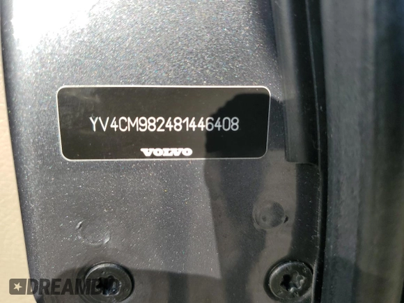 2008 Volvo XC90 I6 with VIN YV4CM982481446408, listed as a Copart auction lot 78598504 with 171,565 mi miles and Salvage Title. Bid and sale history available at carsss.com. Image 15.