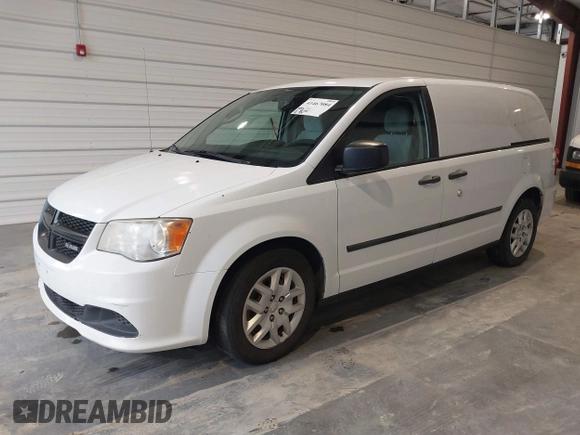 2014 Ram Cargo Van Tradesman with VIN 2C4JRGAG8ER379583, listed as a IAAI auction lot 41467084 with 197,304 mi miles. Bid and sale history available at carsss.com. Image 2.