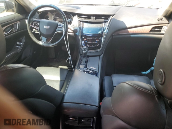 2017 Cadillac CTS Luxury AWD with VIN 1G6AX5SX1H0154089, listed as a Copart auction lot 54744095 with 90,851 mi miles and Salvage title. Bid and sale history available at DreamBid. Image 8.