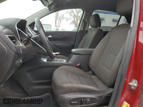 2018 Chevrolet Equinox LT with VIN 3GNAXSEV4JS530280, listed as a Copart auction lot 45481235 with 116,804 mi miles and Salvage Title. Bid and sale history available at carsss.com. Image 7.