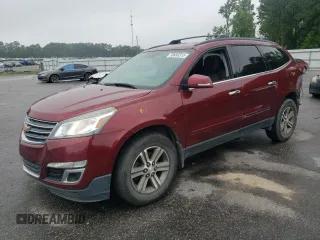 2015 Chevrolet Traverse LT with VIN 1GNKRGKD3FJ347209, listed as a Copart auction lot 58050315 with 162,435 mi miles and Salvage title. Bid and sale history available at DreamBid. Image 1.