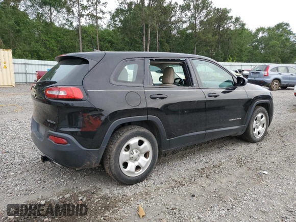 2017 Jeep Cherokee Altitude z VIN 1C4PJLAS8HW585318, wystawiony jako Copart lot #57315775 z przebiegiem 65 398 mil mil oraz Szkoda całkowita • Salvage title. Historia ofert i sprzedaży dostępna na DreamBid. Obrazek 3.