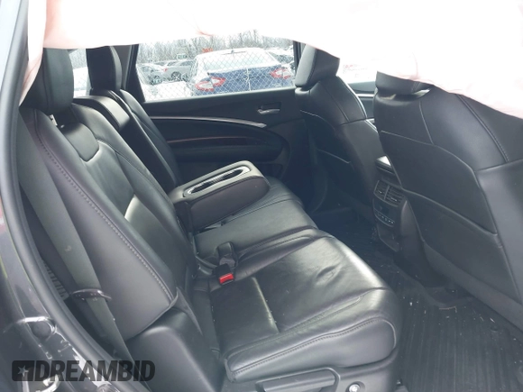 2016 Acura MDX with VIN 5FRYD4H26GB044762, listed as a IAAI auction lot 41400131 with 122,213 mi miles. Bid and sale history available at carsss.com. Image 8.