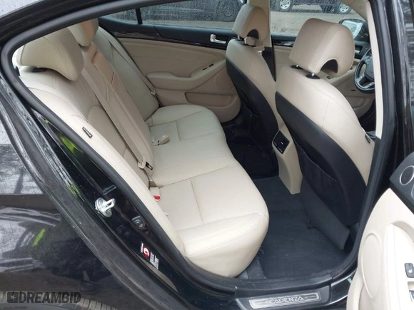 2016 Kia Cadenza Premium with VIN KNALN4D72G5209540, listed as a IAAI auction lot 41047117 with NaN miles. Bid and sale history available at carsss.com. Image 8.