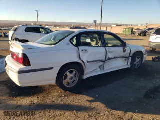 2001 Chevrolet Impala LS with VIN 2G1WH55K519365509, listed as a Copart auction lot 86178394 with 153,823 mi miles and Salvage Title. Bid and sale history available at carsss.com. Image 3.