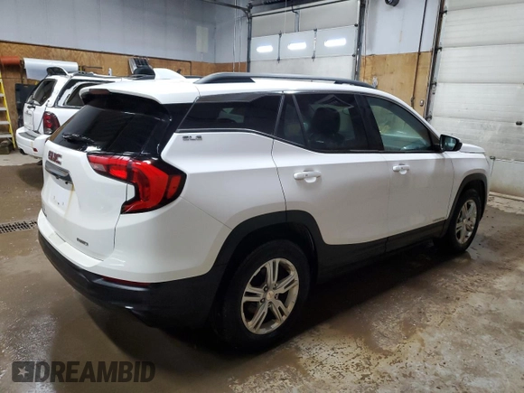 2018 GMC Terrain SLE with VIN 3GKALTEV0JL254334, listed as a Copart auction lot 52627915 with 96,282 mi miles and Clean Title. Bid and sale history available at carsss.com. Image 3.