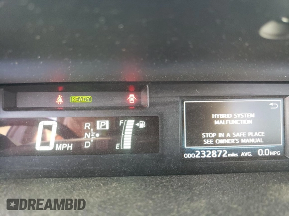 2017 Toyota Prius v Two with VIN JTDZN3EU0HJ055723, listed as a Copart auction lot 54889975 with 232,872 mi miles and Clean Title. Bid and sale history available at carsss.com. Image 9.