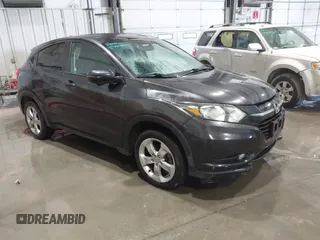 2016 Honda HR-V EX with VIN 3CZRU6H54GM750422, listed as a IAAI auction lot 41754851 with 72,502 mi miles. Bid and sale history available at carsss.com. Image 1.