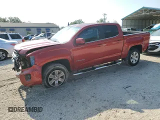 2016 GMC Canyon 2WD SLE with VIN 1GTG5CE30G1170027, listed as a Copart auction lot 61762375 with 135,006 mi miles and Salvage title. Bid and sale history available at DreamBid. Image 1.