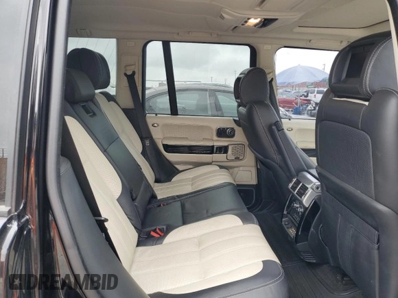 2011 Land Rover Range Rover SC Autobiography z VIN SALMP1E47BA332683, wystawiony jako Copart lot #76619904 z przebiegiem 42 428 mil mil oraz Szkoda całkowita • Salvage title. Historia ofert i sprzedaży dostępna na DreamBid. Obrazek 11.