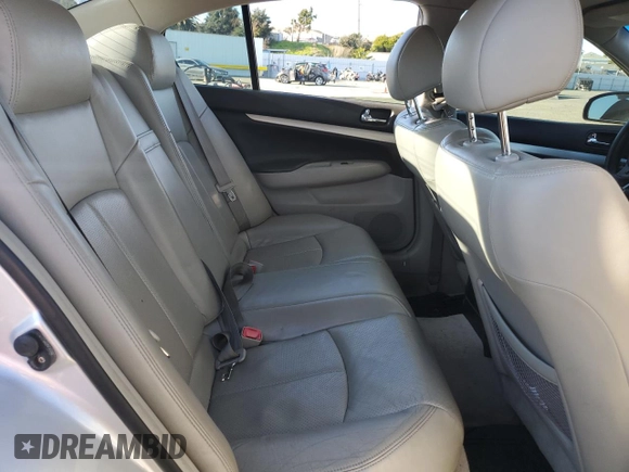 2008 Infiniti G35 Sedan Journey with VIN JNKBV61E98M226659, listed as a Copart auction lot 88713895 with 182,886 mi miles and Salvage Title. Bid and sale history available at carsss.com. Image 10.