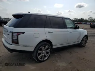2016 Land Rover Range Rover with VIN SALGW3EF7GA296739, listed as a Copart auction lot 77678794 with 58,193 mi miles and Salvage title. Bid and sale history available at DreamBid. Image 3.
