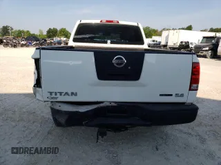 2008 Nissan Titan XE с VIN 1N6BA06A18N347094, выставлен на аукционе Copart как лот 62235655 с пробегом 193 599 миль миль и Списание • Salvage title. История ставок и продаж доступна на DreamBid. Изображение 6.