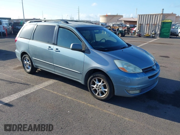 2005 Toyota Sienna XLE with VIN 5TDZA22C55S270952, listed as a IAAI auction lot 42165615 with 98,021 mi miles. Bid and sale history available at carsss.com. Image 1.