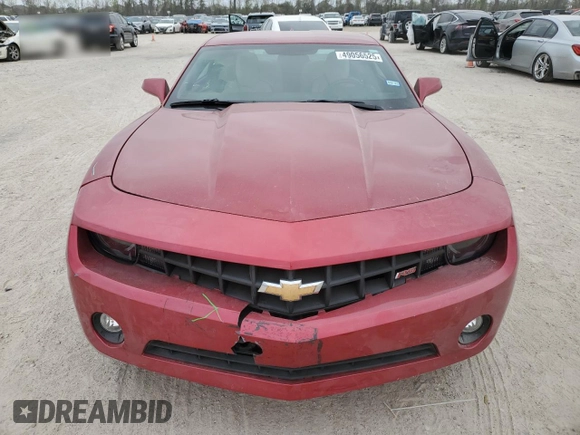 2013 Chevrolet Camaro LT with VIN 2G1FC1E31D9240009, listed as a Copart auction lot 49056525 with 16,316 mi miles and Salvage Title. Bid and sale history available at carsss.com. Image 5.