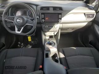 2025 Nissan LEAF S with VIN 1N4AZ1BVXSC560303, listed as a Copart auction lot 45172565 with 6,902 mi miles and Salvage Title. Bid and sale history available at carsss.com. Image 8.
