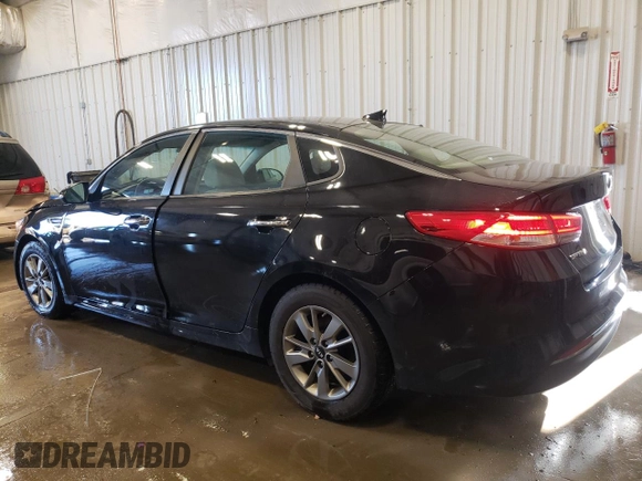 2016 Kia Optima LX Turbo with VIN 5XXGT4L10GG081799, listed as a Copart auction lot 86995954 with 115,515 mi miles and Clean Title. Bid and sale history available at carsss.com. Image 2.