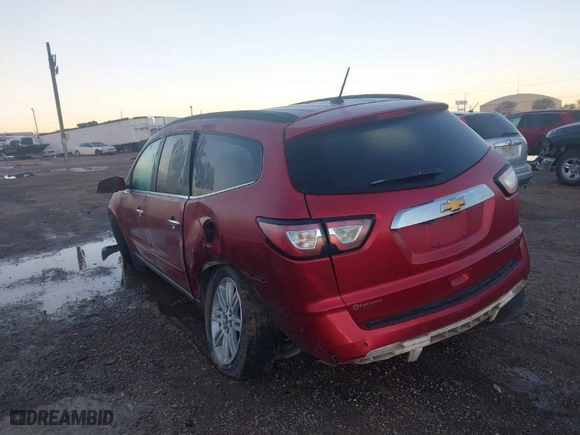 2014 Chevrolet Traverse LT with VIN 1GNKRGKD9EJ132836, listed as a IAAI auction lot 41299532 with 145,918 mi miles. Bid and sale history available at carsss.com. Image 3.