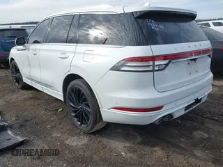 2021 Lincoln Aviator Reserve with VIN 5LM5J7XC5MGL18763, listed as a IAAI auction lot 41674701 with 92,284 mi miles and . Bid and sale history available at DreamBid. Image 3.