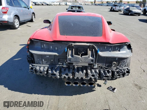 2015 Chevrolet Corvette 2LT with VIN 1G1YD2D74F5117885, listed as a Copart auction lot 75865884 with 54,008 mi miles and Salvage Title. Bid and sale history available at carsss.com. Image 6.