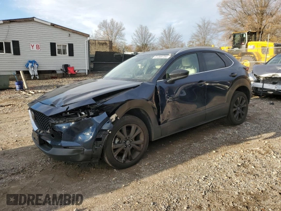 2021 Mazda CX-30 Premium with VIN 3MVDMBDY0MM309308, listed as a Copart auction lot 81389704 with Not Provided miles and Salvage Title. Bid and sale history available at carsss.com. Image 1.