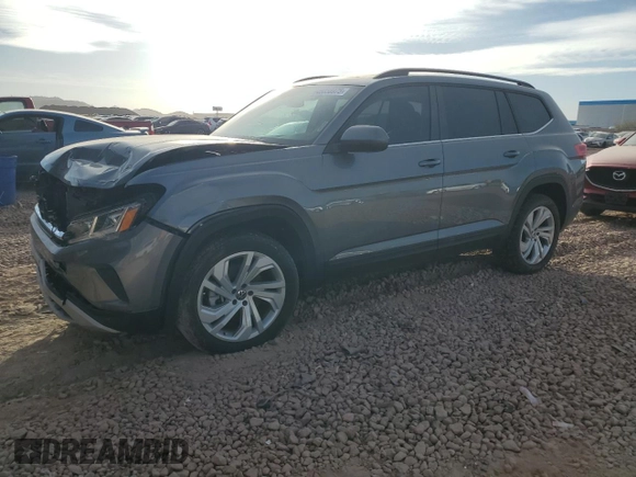 2022 Volkswagen Atlas SE with VIN 1V2JR2CA5NC515557, listed as a Copart auction lot 45356975 with 10,442 mi miles and Clean title. Bid and sale history available at DreamBid. Image 1.