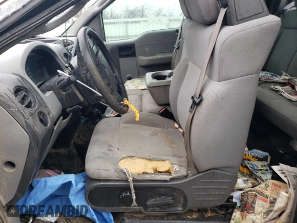 2006 Ford F-150 STX with VIN 1FTRX14W36NB38652, listed as a Copart auction lot 43436855 with 133,944 mi miles and Non Repairable. Bid and sale history available at carsss.com. Image 7.