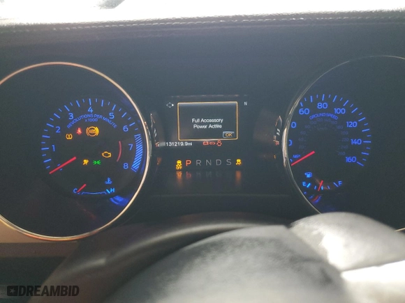 2017 Ford Mustang EcoBoost Premium with VIN 1FATP8UH5H5282065, listed as a Copart auction lot 49509205 with 131,219 mi miles and Clean Title. Bid and sale history available at carsss.com. Image 9.